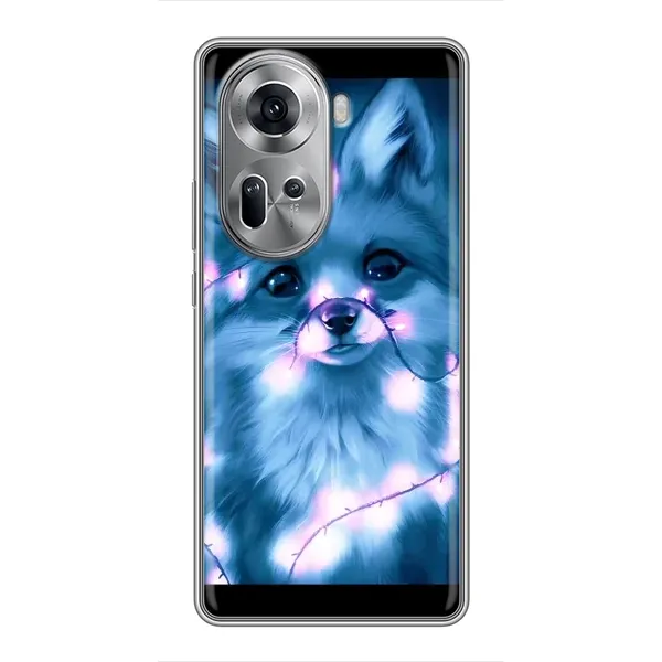 Чехол с рисунком «Яркая Лиса» для OPPO Reno 11 5G Чехол с рисунком «Яркая Лиса» для OPPO Reno 11 5G