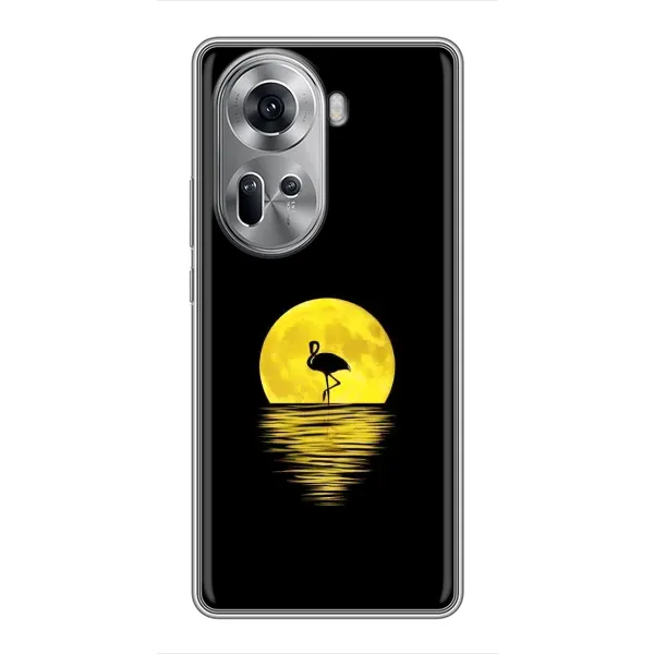 Чехол с рисунком «Желтый Закат» для OPPO Reno 11 5G Чехол с рисунком «Желтый Закат» для OPPO Reno 11 5G