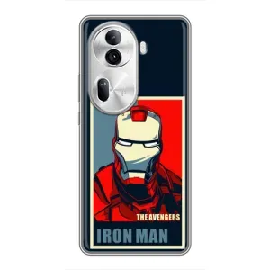 Чохол Супергерой Залізна Людина на Oppo Reno 11 Pro 5G (Art Iron man)
