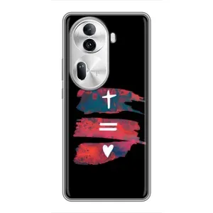 Чехлы для Oppo Reno 11 Pro 5G (Для Христиан) (Атрибутика)