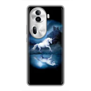 Чехол Unicorn на Oppo Reno 11 Pro 5G (Единорог)