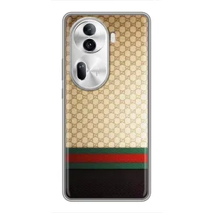 Чехлы Бренд GUCCI для Oppo Reno 11 Pro 5G (Фон Гуччи)