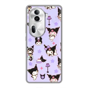 Чехол с персонажем Куроми на Oppo Reno 11 Pro 5G (Фон Куроми)
