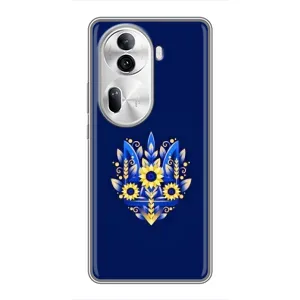Чехол с картинкой (Патриотический ГЕРБ) на Oppo Reno 11 Pro 5G (герб)