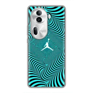 Силиконовый Чехол Nike Air Jordan на Оппо Рено 11 Про (5G) (Jordan)