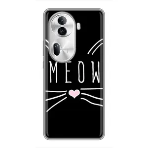 Бампер з зображенням Котиків для Оппо Рено 11 Про (5G) (КОТИК MEOW)