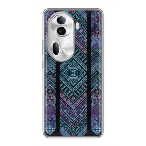 Силиконовый Чехол на Oppo Reno 11 Pro 5G (Крутой орнамент)