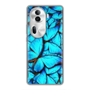 Силіконовий бампер з картинкою звірів для Oppo Reno 11 Pro 5G (Крила метеликів)