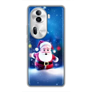 Чехлы на Новый Год Oppo Reno 11 Pro 5G (Маленький Дед Мороз)