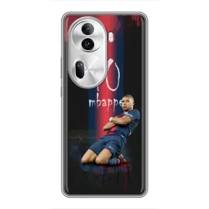 Чехол (TPU) с Футболистом на Oppo Reno 11 Pro 5G (MBAPPE 10)