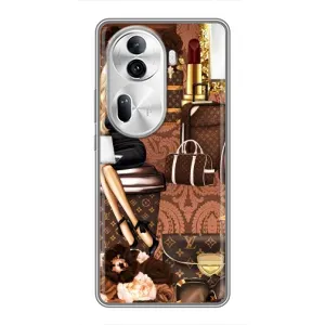Чехол Стиль Louis Vuitton на Oppo Reno 11 Pro 5G (Мода Луи Виттон)