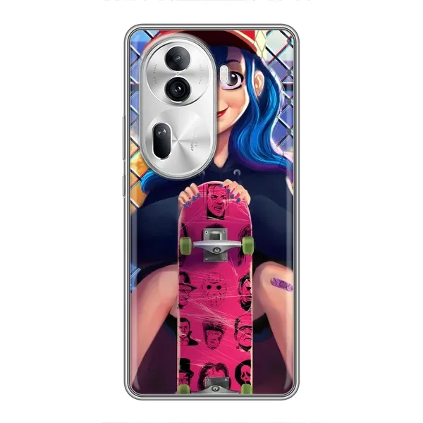 Чехол с рисунком «Модная девушка» для OPPO Reno 11 Pro 5G Чехол с рисунком «Модная девушка» для OPPO Reno 11 Pro 5G