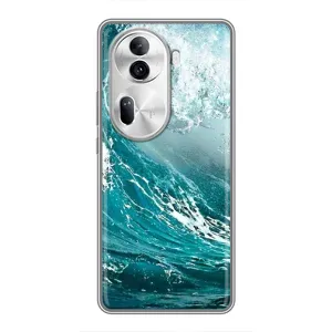 Летний Чехол на Oppo Reno 11 Pro 5G (Морская волна)