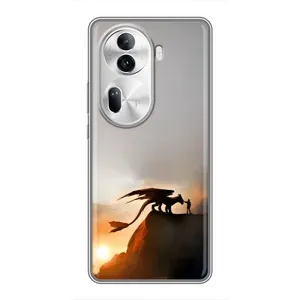 Чехол дракон Беззубик для Oppo Reno 11 Pro 5G (Мультиик Беззубик)