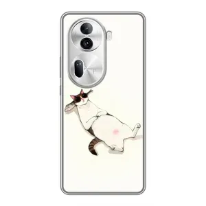 Чохол на тематику: Коти для OPPO Reno 11 Pro 5G (Відпочинок)
