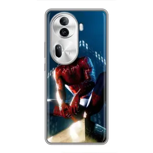 Чохол Супергерой Людина Павук на Oppo Reno 11 Pro 5G (Павук на домі)