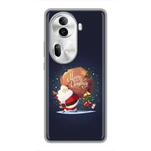 Чехол Санта Клаус для Oppo Reno 11 Pro 5G (Подарки от Санты)