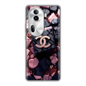 Чехол (Dior, Prada, YSL, Chanel) для Oppo Reno 11 Pro 5G (Шанель)