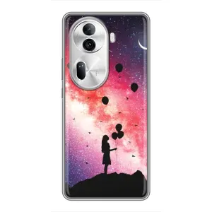Силиконовые Чехлы Любимому человеку для Oppo Reno 11 Pro 5G (Шарики в небе)