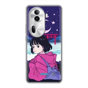 Чехол с персонажами АНИМЕ на Oppo Reno 11 Pro 5G (Синобу Миякэ)