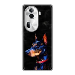 Бампер для Oppo Reno 11 Pro 5G з картинкою "Песики" (Собака Мопсік)