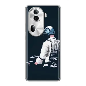 Чохол з картинкою "Герой Pubg" на Oppo Reno 11 Pro 5G (В екіперівці)