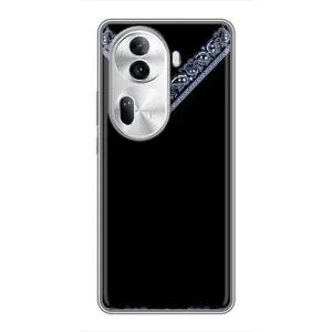 Силиконовый Чехол на Oppo Reno 11 Pro 5G (Воротник вышиванки)