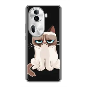 Чохол на тематику: Коти для OPPO Reno 11 Pro 5G (Погляд кота)