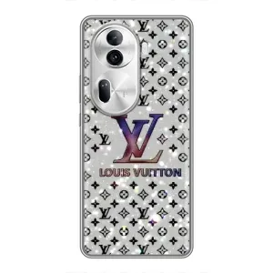 Чехол Стиль Louis Vuitton на Oppo Reno 11 Pro 5G (Яркий LV)