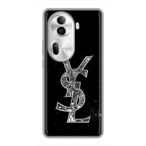 Чехол (Dior, Prada, YSL, Chanel) для Oppo Reno 11 Pro 5G (YSL)