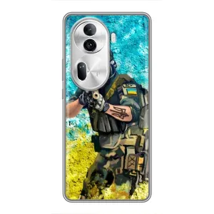 ЗСУ Чехлы (TPU) для Oppo Reno 11 Pro 5G (ЗСУ Воин)