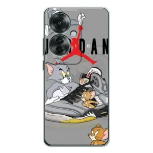 Силіконовый Чохол Nike Air Jordan на ОППО Рено 11Ф (Air Jordan)