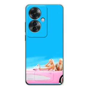 Силіконовый Чохол Барбі фільм на OPPO Reno 11F (Барбі і Кен)