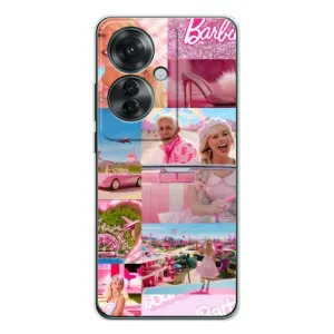 Силіконовый Чохол Барбі фільм на OPPO Reno 11F (Барбі стиль)
