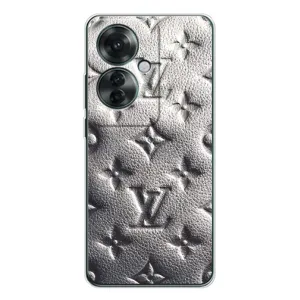 Текстурний Чохол Louis Vuitton для ОППО Рено 11Ф (Бежевий ЛВ)