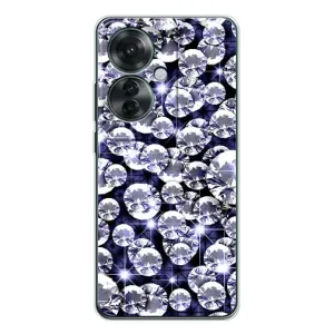 Чехол (Дорого -богато) на OPPO Reno 11F (Бриллианты)