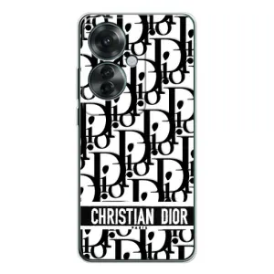 Чехол (Dior, Prada, YSL, Chanel) для OPPO Reno 11F (Christian Dior)