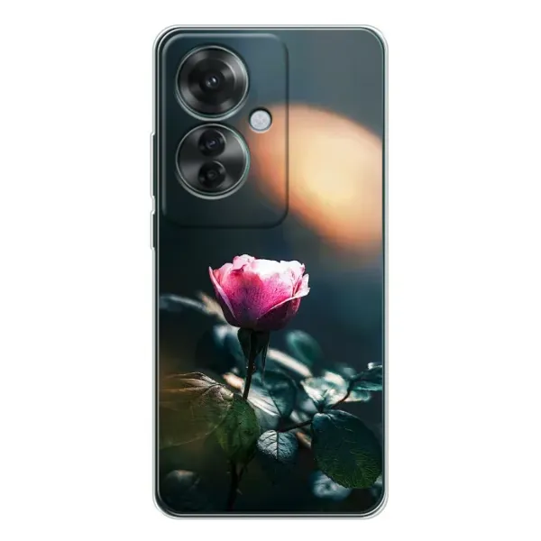Чехол с рисунком «Цветок ночной» для OPPO Reno 11F Чехол с рисунком «Цветок ночной» для OPPO Reno 11F