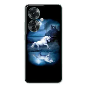Чехол Unicorn на OPPO Reno 11F (Единорог)