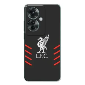Силиконовые Чехлы принт Футбол на OPPO Reno 11F (Эмблема Liverpool)