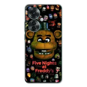 Чехлы Пять ночей с Фредди для Оппо Рено 11Ф (Freddy)