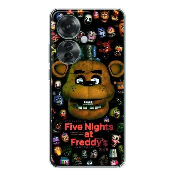 Чехол с рисунком «Freddy» для OPPO Reno 11F