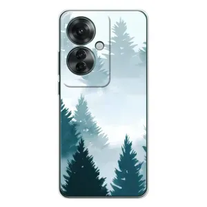 Летний Чехол на OPPO Reno 11F (Горный лес)