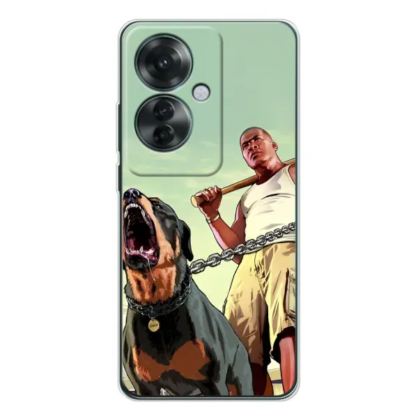 Чехол с рисунком «GTA» для OPPO Reno 11F Чехол с рисунком «GTA» для OPPO Reno 11F