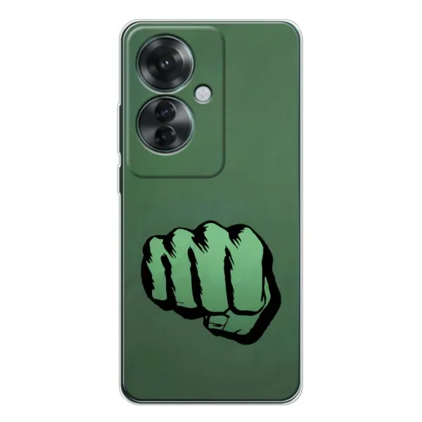 Чехол с рисунком «Халк» для OPPO Reno 11F