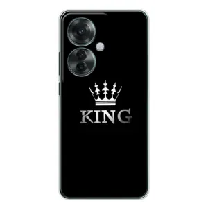 Чехол (Корона на чёрном фоне) для Оппо Рено 11Ф (KING)