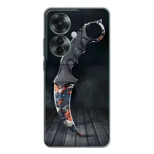 Чехол с рисунком «Кинжал КС ГО» для OPPO Reno 11F