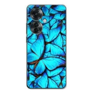Силіконовий бампер з картинкою звірів для OPPO Reno 11F (Крила метеликів)