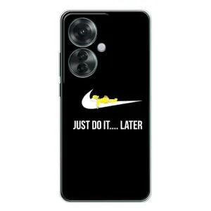 Силіконовый Чохол на OPPO Reno 11F з картинкою НАЙК (Later)