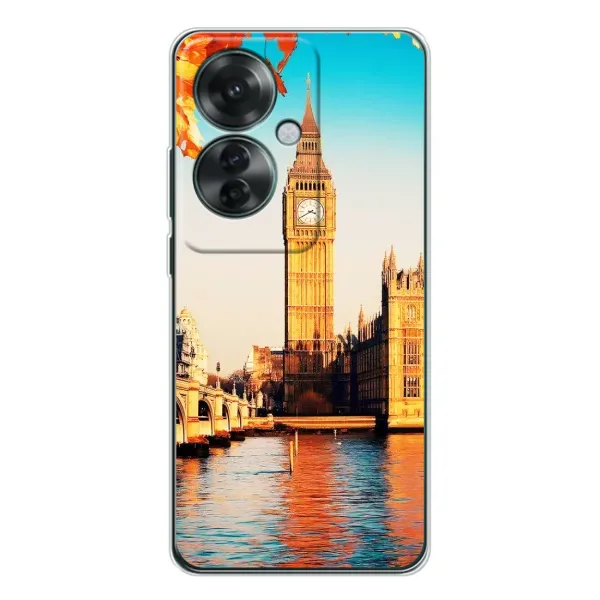 Чехол с рисунком «Летний Лондон» для OPPO Reno 11F Чехол с рисунком «Летний Лондон» для OPPO Reno 11F